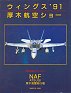NAF Atsugi 1991 Air Show Program - Back Cover