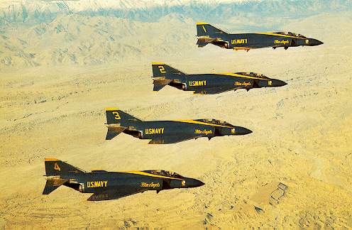 USN Blue Angels ~ F-4 Phantom II