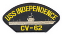 USS Independence Ballcap Patch