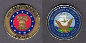 USS Independence Challenge Coin